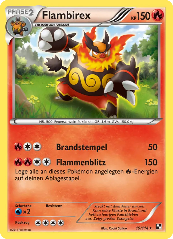 Flambirex Schwarz & Weiß 19/114
