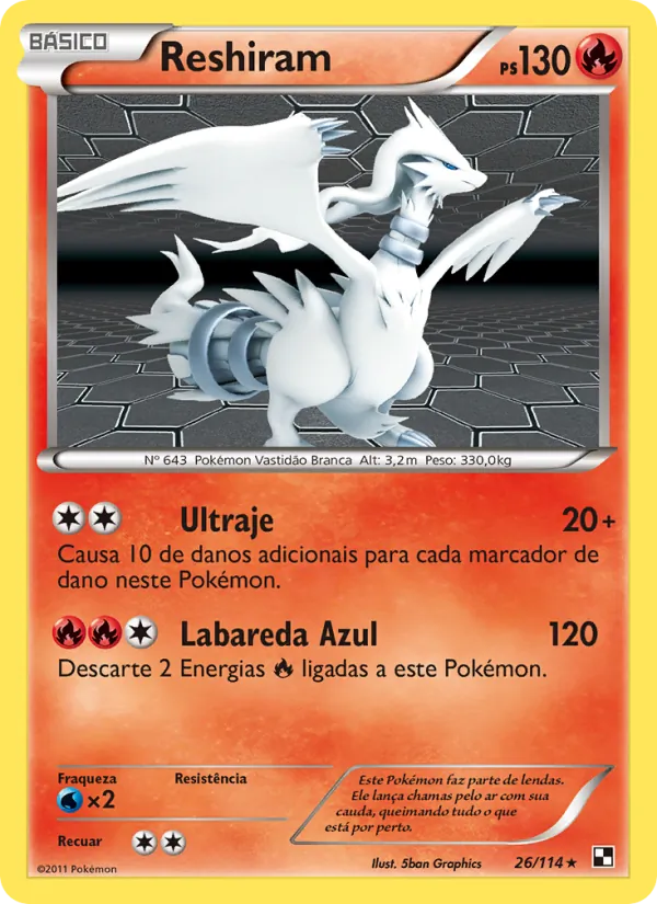 Reshiram Black & White 26/114