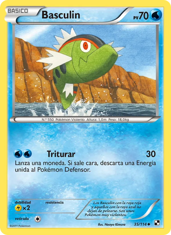 Basculin Negro y Blanco 35/114