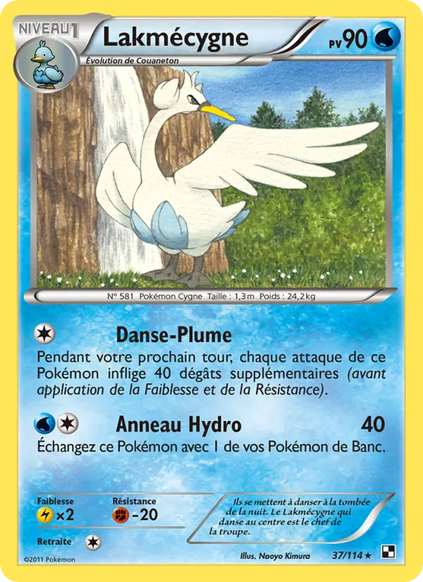 Lakmécygne Noir & Blanc 37/114