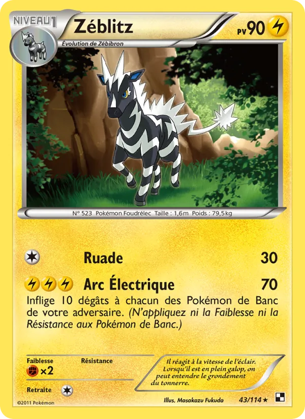 Zéblitz Noir & Blanc 43/114