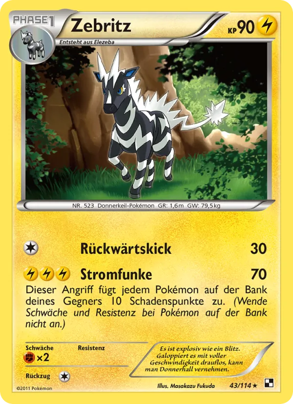 Zebritz Schwarz & Weiß 43/114
