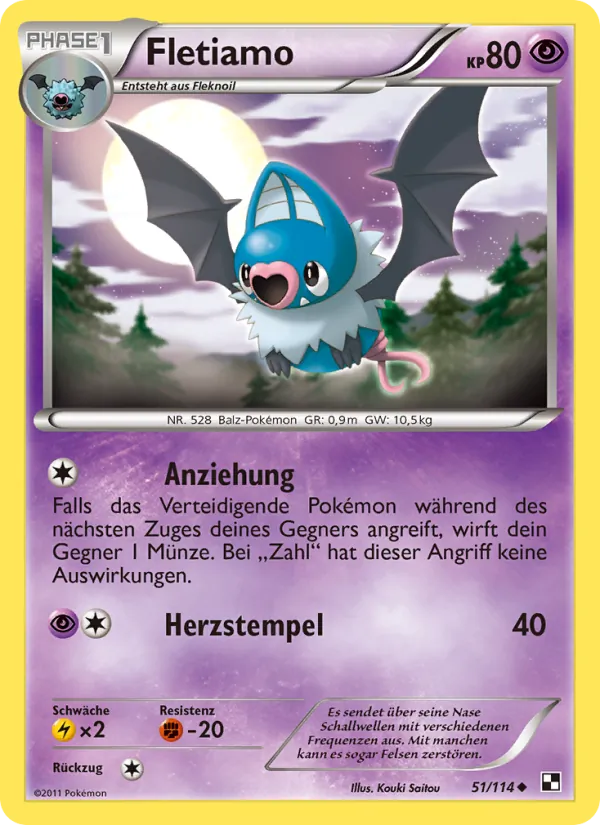 Fletiamo Schwarz & Weiß 51/114