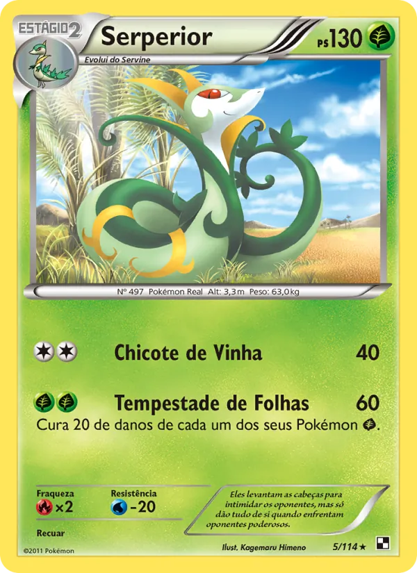 Serperior Black & White 5/114