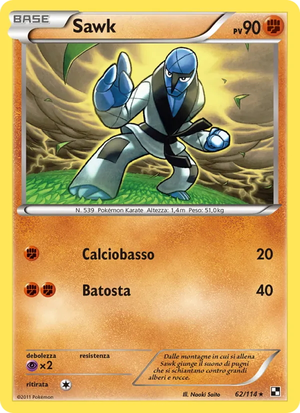 Sawk Nero e Bianco 62/114