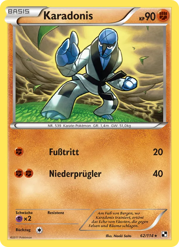 Karadonis Schwarz & Weiß 62/114