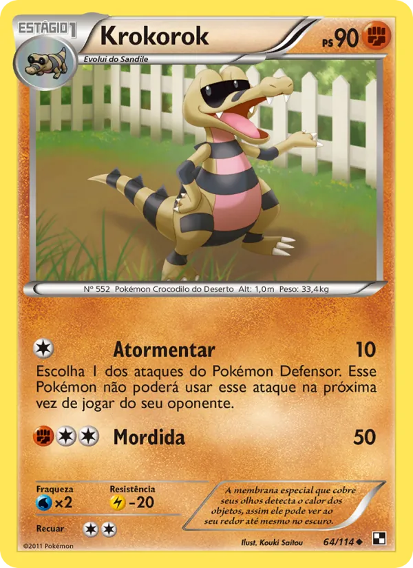 Krokorok Black & White 64/114