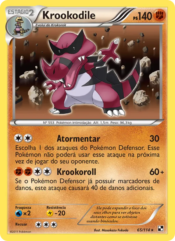 Krookodile Black & White 65/114
