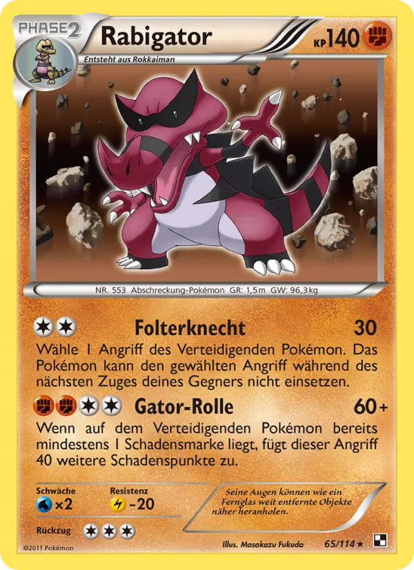 Rabigator Schwarz & Weiß 65/114