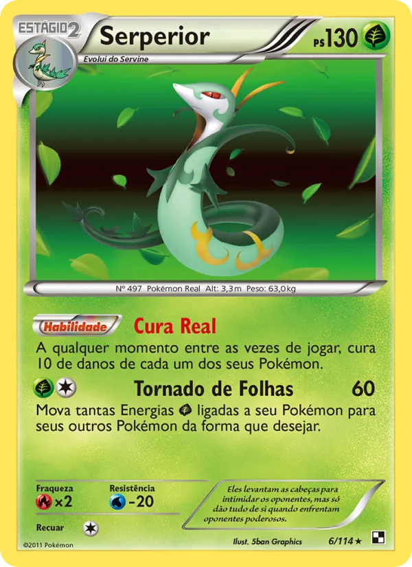 Serperior Black & White 6/114