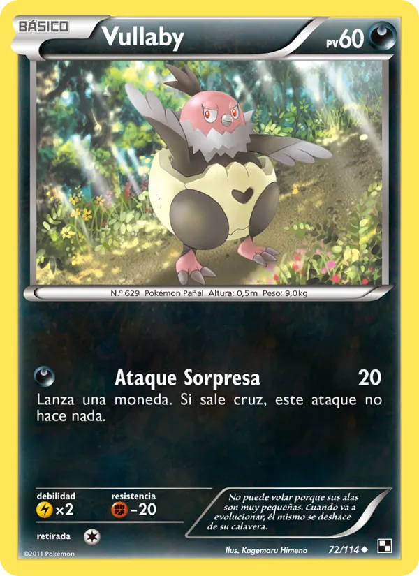 Vullaby Negro y Blanco 72/114