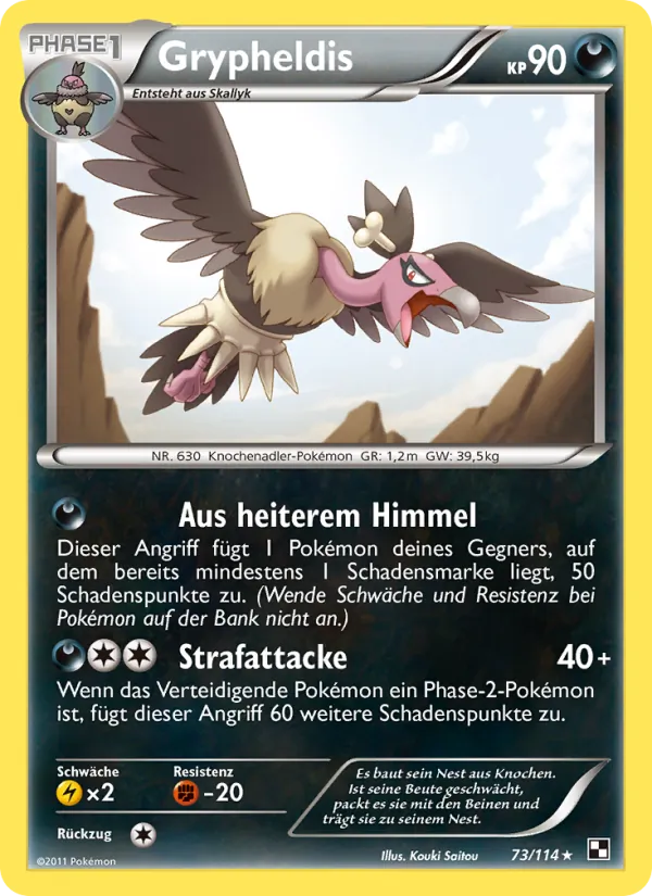 Grypheldis Schwarz & Weiß 73/114