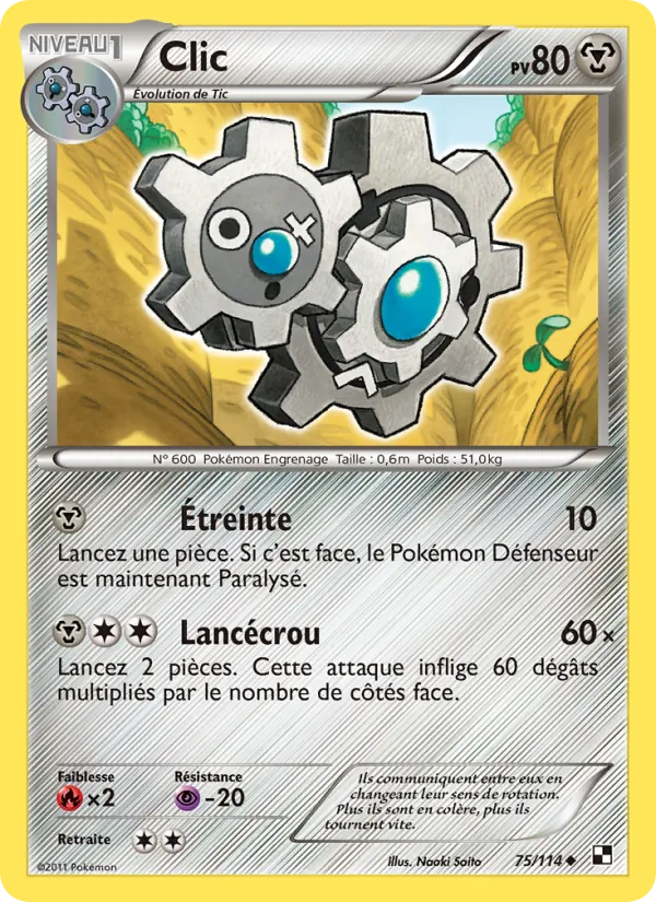 Clic Noir & Blanc 75/114