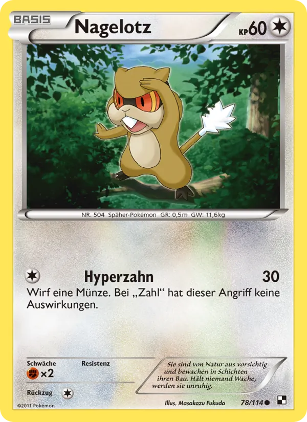 Nagelotz Schwarz & Weiß 78/114