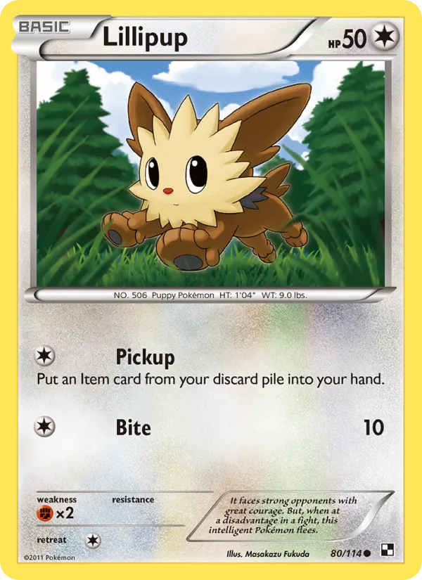 Lillipup Black & White 80/114