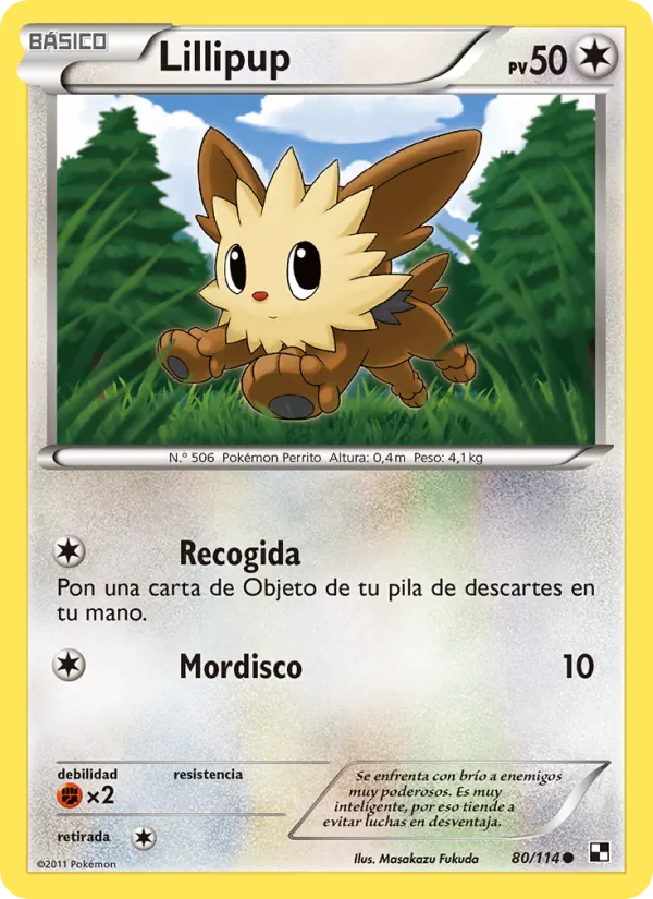 Lillipup Negro y Blanco 80/114