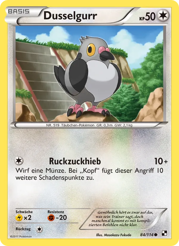 Dusselgurr Schwarz & Weiß 84/114