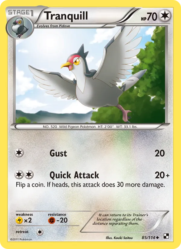 Tranquill Black & White 85/114