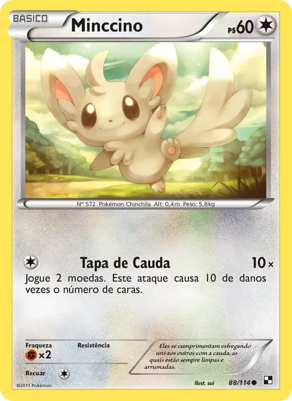 Minccino Black & White 88/114