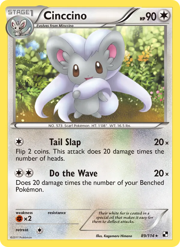 Cinccino Black & White 89/114