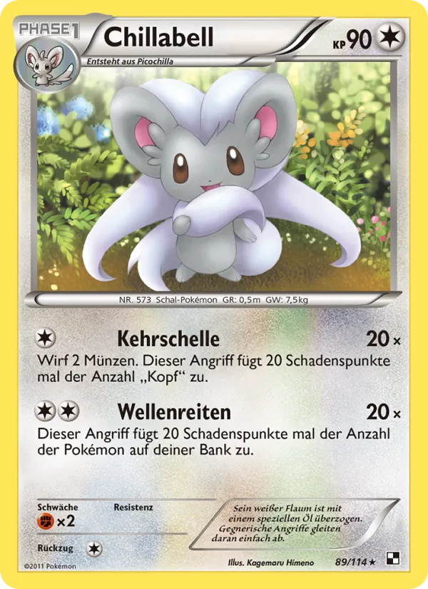 Chillabell Schwarz & Weiß 89/114