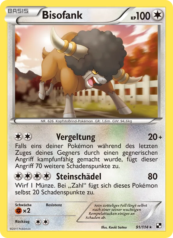 Bisofank Schwarz & Weiß 91/114