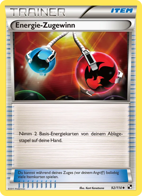 Energie-Rückgewinnung Schwarz & Weiß 92/114
