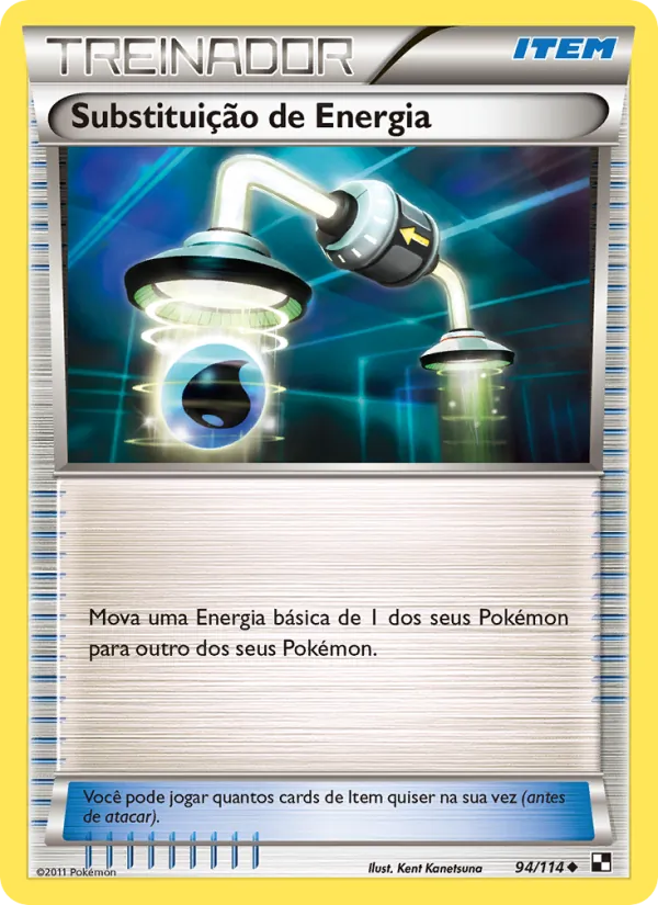 Substituição de Energia Black & White 94/114