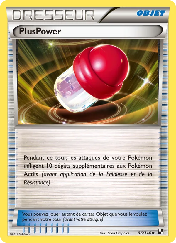 PlusPower Noir & Blanc 96/114