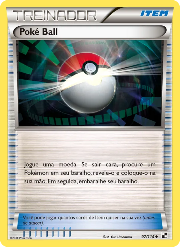 Poké Ball Black & White 97/114