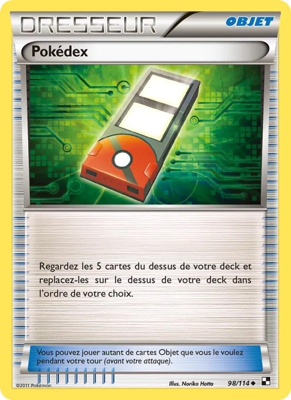 Pokédex Noir & Blanc 98/114