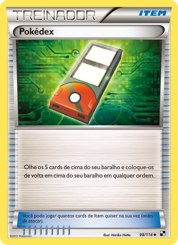 Pokédex Black & White 98/114