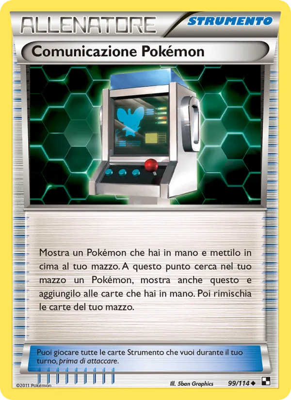 Comunicazione Pokémon Nero e Bianco 99/114