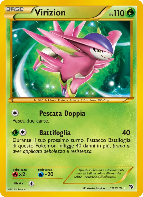 Virizion Esplosione Plasma 103/101