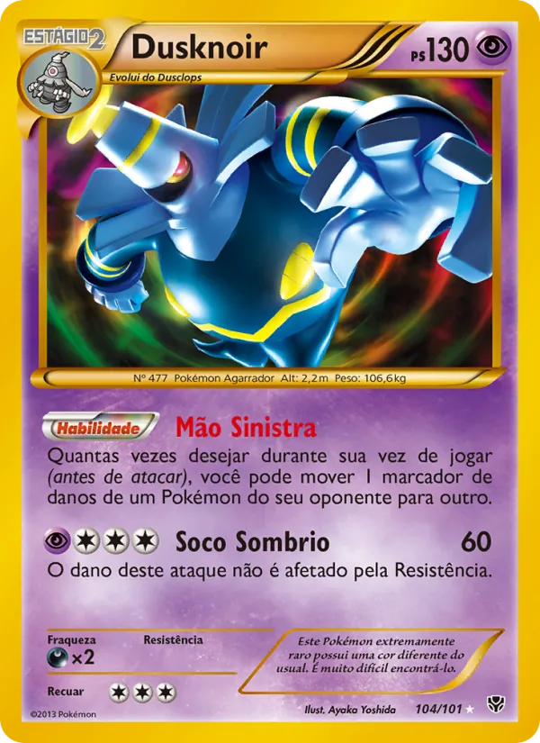 Dusknoir Explosão de Plasma 104/101
