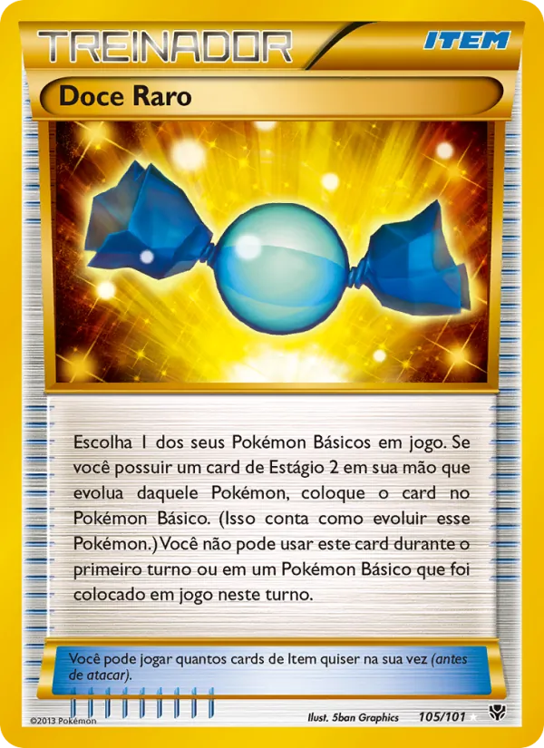 Doce Raro Explosão de Plasma 105/101