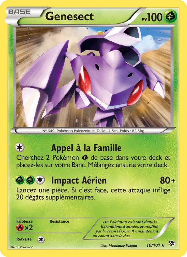 Genesect Explosion Plasma 10/101