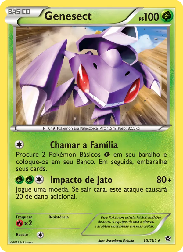 Genesect Explosão de Plasma 10/101