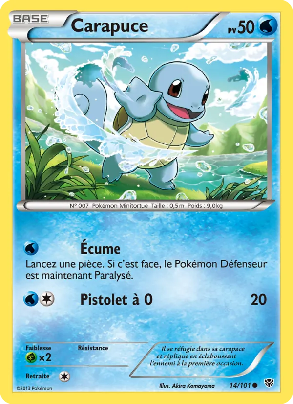 Carapuce Explosion Plasma 14/101