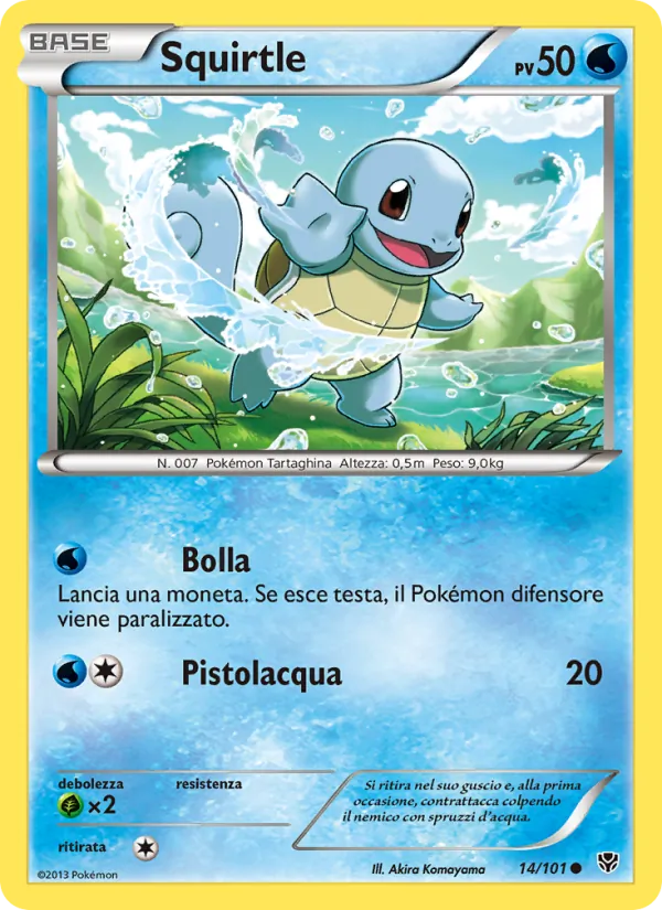 Squirtle Esplosione Plasma 14/101