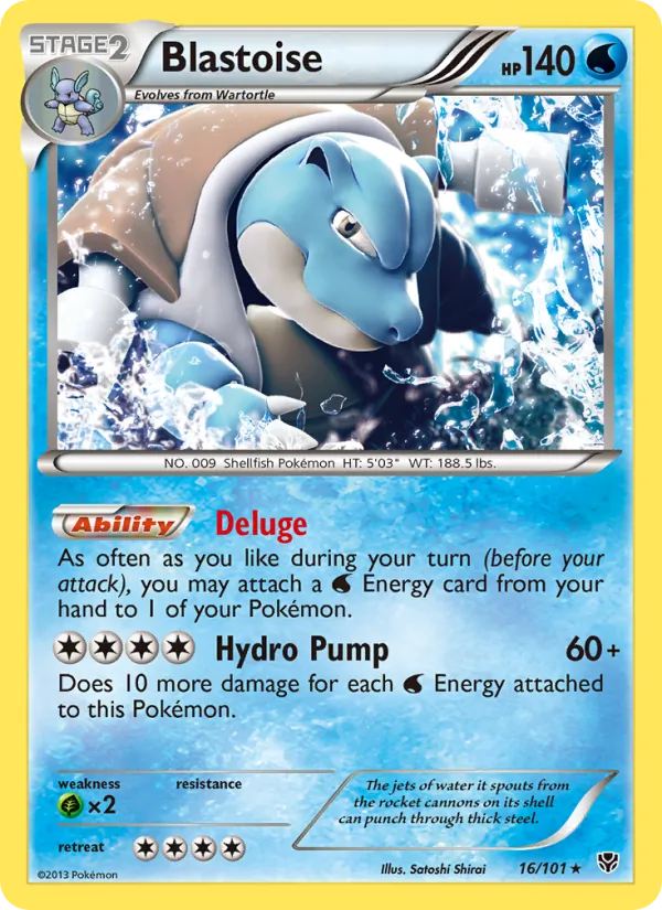 Blastoise Plasma Blast 16/101