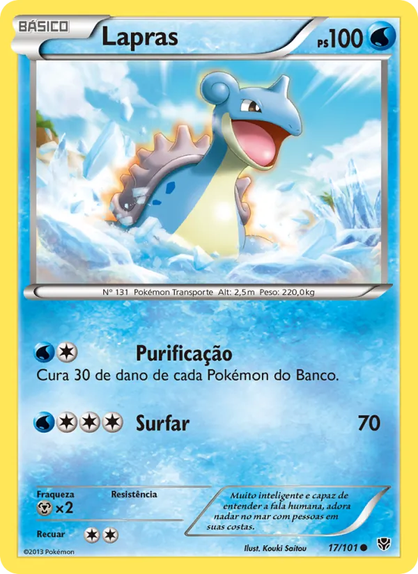 Lapras Explosão de Plasma 17/101