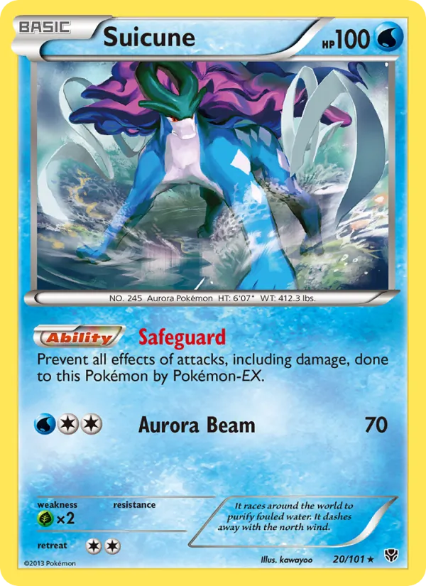 Suicune Plasma Blast 20/101