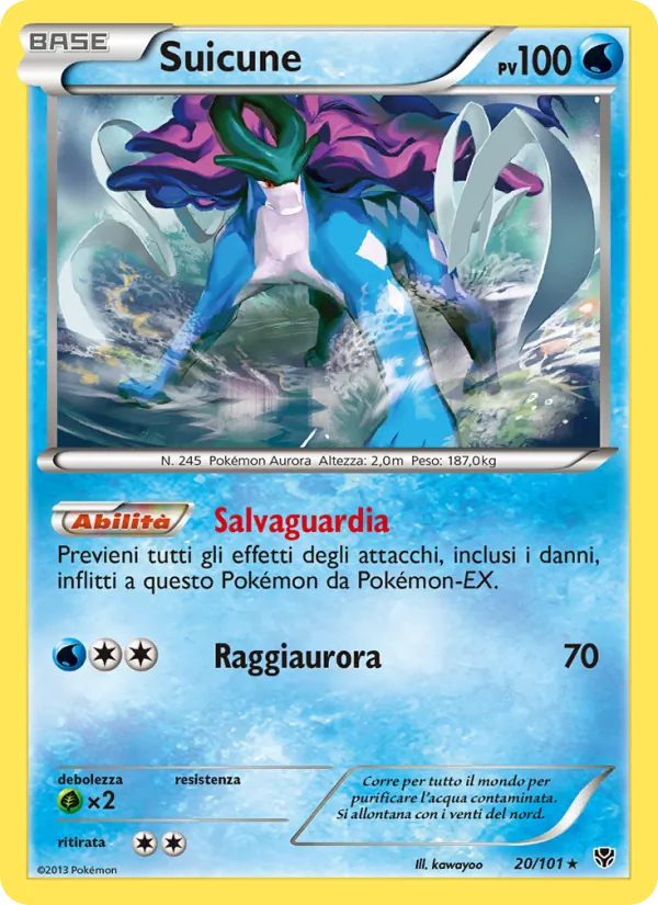 Suicune Esplosione Plasma 20/101