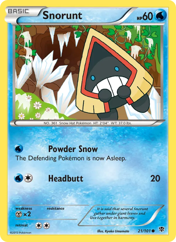 Snorunt Plasma Blast 21/101