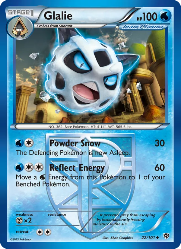Glalie Plasma Blast 22/101
