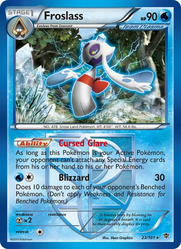 Froslass Plasma Blast 23/101