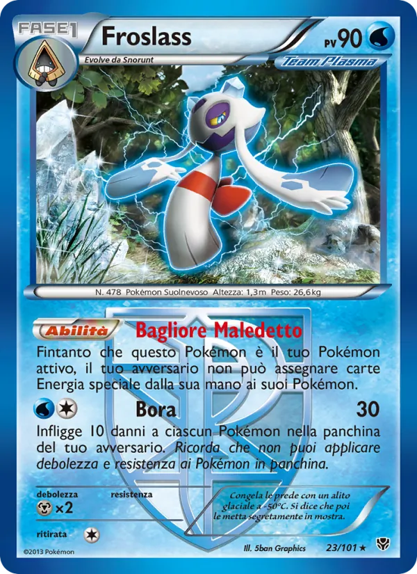 Froslass Esplosione Plasma 23/101