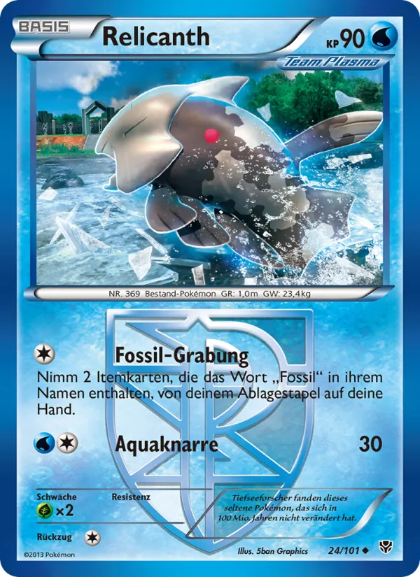 Relicanth Plasma-Blaster 24/101