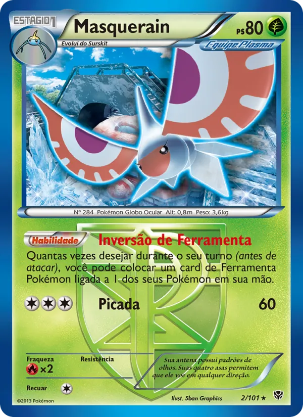 Masquerain Explosão de Plasma 2/101
